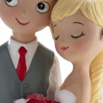 DeKora Wedding Cake Topper Serenity Love Couple, 16cm