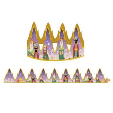 KING CROWN KINGS CHRISTMAS - King Cake Baking Supplies - Epiphany Crown