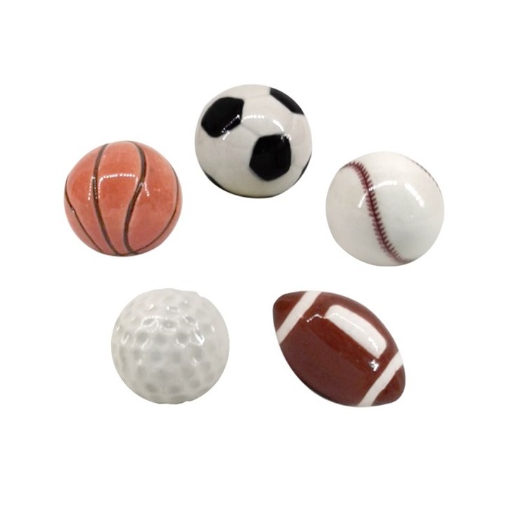 Fussball Einbackfigur Dreikönig - Sport Dreikönigsfigur Basketball - Golfball 3-Königfigur