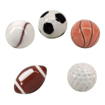 Fussball Einbackfigur Dreikönig - Sport Dreikönigsfigur Basketball - Golfball 3-Königfigur