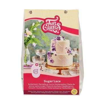 Cakelace Spitzen Pulver Glutenfrei - Weisses Cake Lace Puder