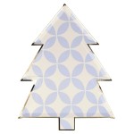 Meri Meri Patterned Christmas Tree Plates, 8 pcs