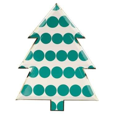 8 Tannenbaum Pappteller Meri Meri - 9781534039742