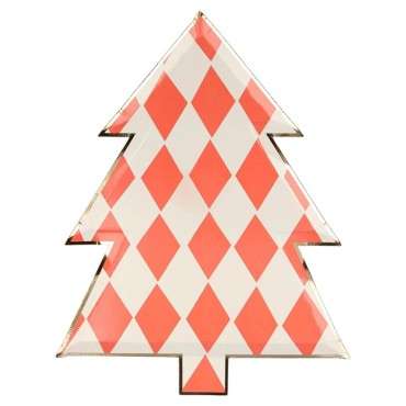 8 Tannenbaum Pappteller Meri Meri - 9781534039742