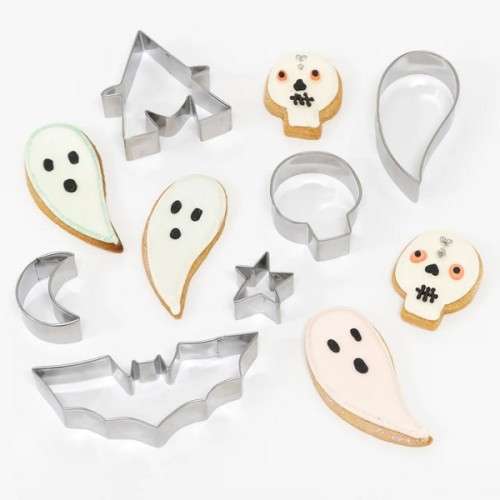 Meri Meri Halloween Cookie Cutter Set, 6 pcs