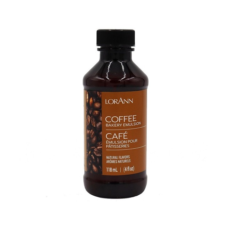 LorAnn Premium Coffee Natural Flavour - Gluten Free Coffee Baking Flavour - Kosher Bakery Emulsion Coffee