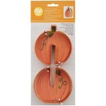 Wilton 3D Pumpking Cookie Cutter Set