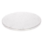 12mm Round Cake Board Silver, 12.5cm