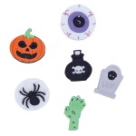 PME Edible Cupcake Decor Halloween, 6 pieces