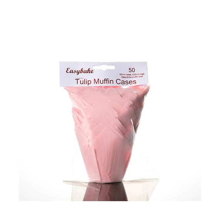 Easybake Pastell Pink Tulip Wrap - Tulip Muffin Cases Pink