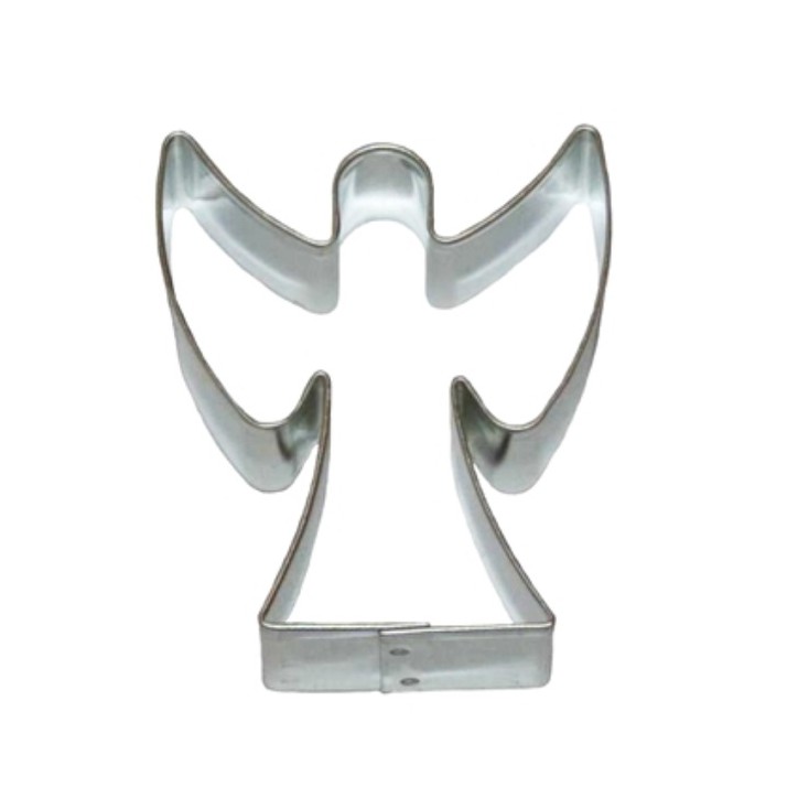 Guardian Angel Cookie Cutter - Stainless Steel Angel Cookie Cutter