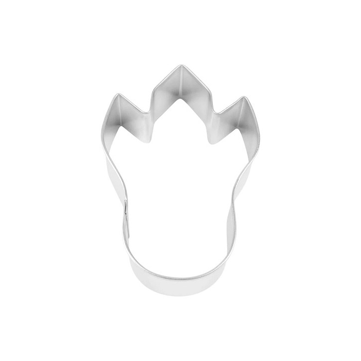 Dinosaur Foot Tin-Plated Cookie Cutter - Dino Footprint Cookie Cutter