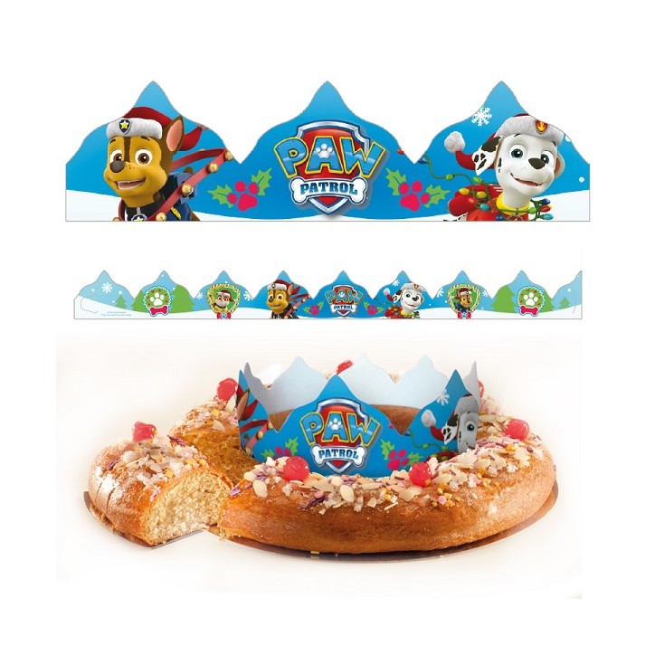 Paw Patrol Krone - Partykrone Paw Patrol - King Cake Crown Paw Patrol