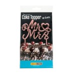 Decocino Mr & Mrs Acryl Kuchentopper Rosegold