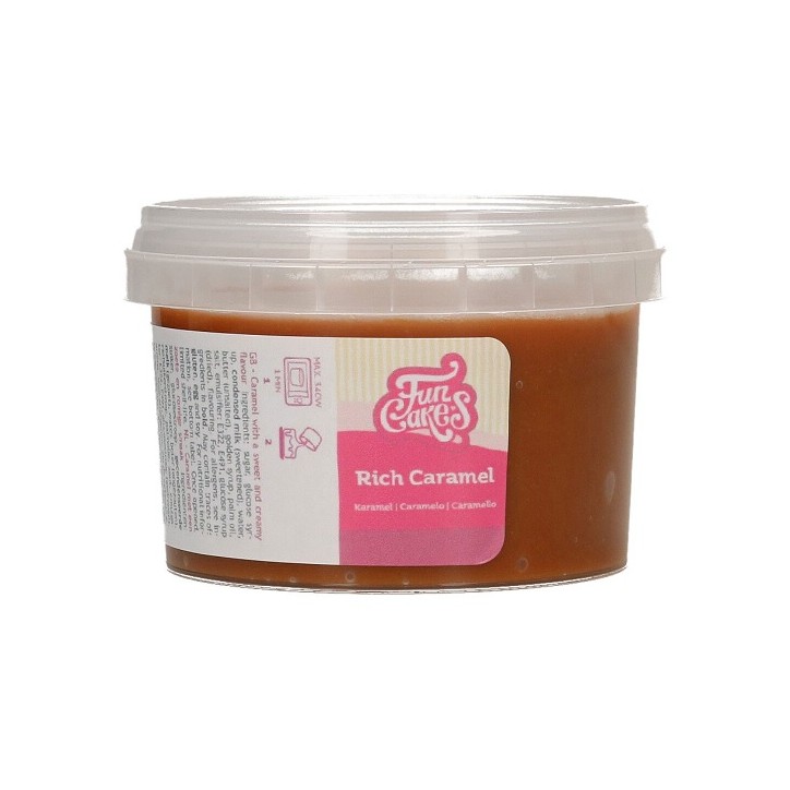 FunCakes Rich Caramel 300g - F54745 Caramel Filling - Caramel Flavouring