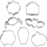 Wilton Halloween Cookie Cutter Set Haunted House, 7pcs