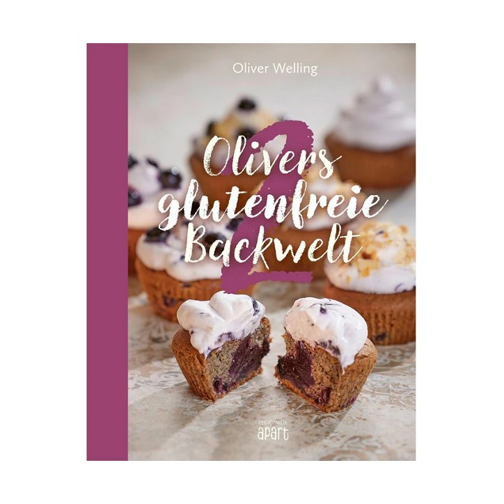 Kochbuch Olivers glutenfreie Backwelt 2 von Oliver Welling - Backbuch Genuss ohne Gluten - Gelingsicher glutenfrei backen Rezept