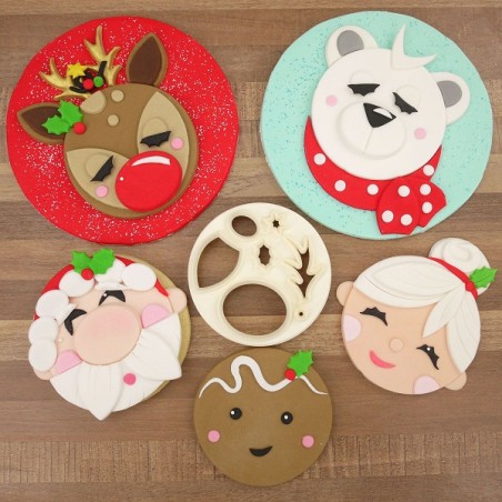 FMM Multi-use Christmas Cake Topper Cutter CUTCCT