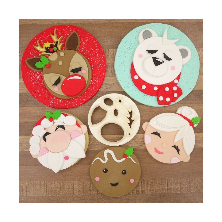 FMM Multi-use Christmas Cake Topper Cutter CUTCCT