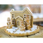 Karen Davies Winter Village Sugarcraft Mould