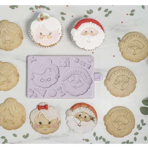 Karen Davies Mr & Mrs Claus Sugarcraft Mould