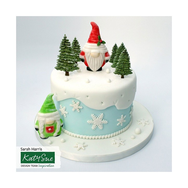 Katy Sue Mould Boy Gnome CF0030 - Gnome Sugarcraft Mould