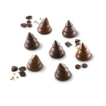 Choco Tree Pralinenform - Tannenbaum Schokoladenform - SCG054 Weihnachtsbaum Schokoform