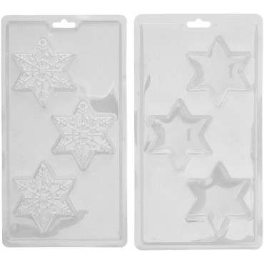 Hot Chocolate Bomb Mold Snowflake - Wilton 3D Candy Mold Hot Chocolate Snowflake 03-0-0127