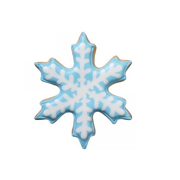 Snowflake Cookie Cutter with high rim - 02-0-0418 Wilton Comfort Grip Cutter Snowflake