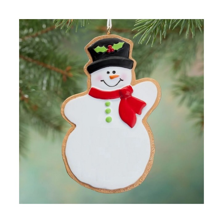 Schneemann Ausstecher Comfort Grip - Edelstahl Ausstecher Snowman Comfort Grip 10cm