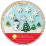 Wilton Giant Cookie Pan Kit Snowglobe, 5 pcs