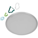 Wilton Giant Cookie Pan Kit Snowglobe, 5 pcs