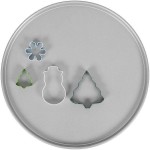 Wilton Giant Cookie Pan Set Schneekugel, 5-teilig