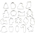 Wilton Holiday Cookie Cutter Set, 18 pcs