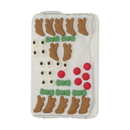 Wilton Reindeer Sugar Decoration Set - Wilton Royal Icing Decorations Reindeer Set/12