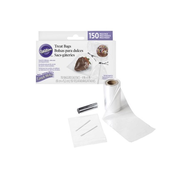 05-0-0077 Wilton Treat Bag Mega Pack pk/150