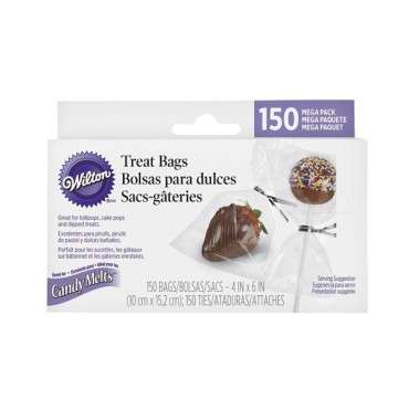 05-0-0077 Wilton Treat Bag Mega Pack pk/150