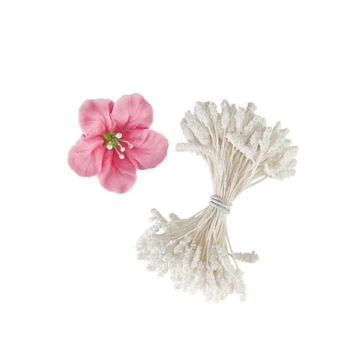 Wilton Artificial Flower Stamen Set White 02-0-0014