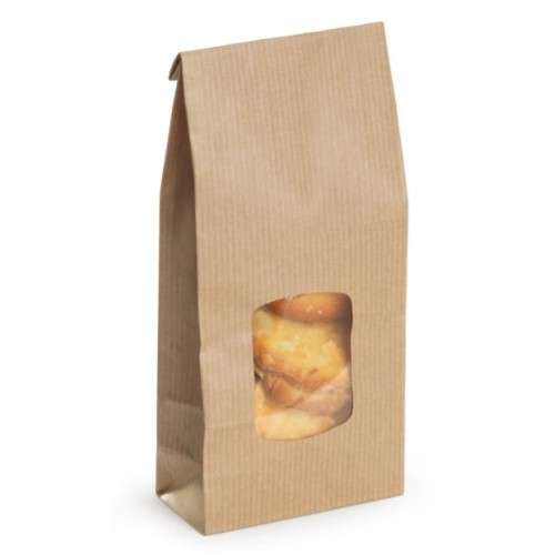 290x100x55mm Brown Paper Bags, 10 pcs - MEDIUM