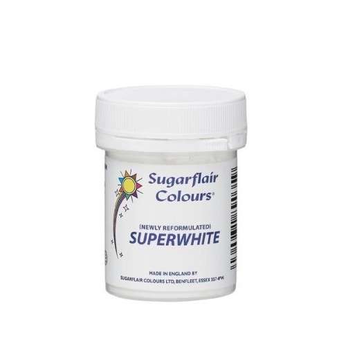 Sugarflair Superwhite Icing Whitener, 20g