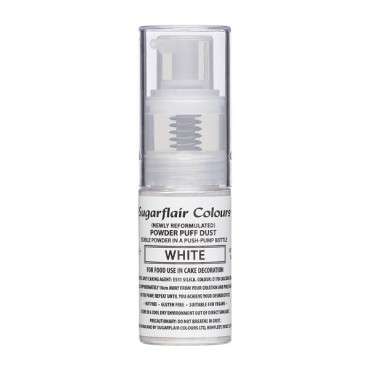 Weisser Pumpspray - Sugarflair Pump Spray Dust White 30g