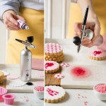 Decora Mini Cake Design Airbrush Kit - USB wiederaufladbar