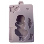 Karen Davies 3D Sleeping Baby Sugarcraft Mould