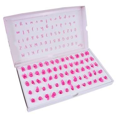 PME Fun Fonts FF60 - Fondant Stempel Alphabet