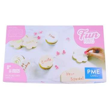 PME Fun Fonts FF60 - Fondant Stempel Alphabet