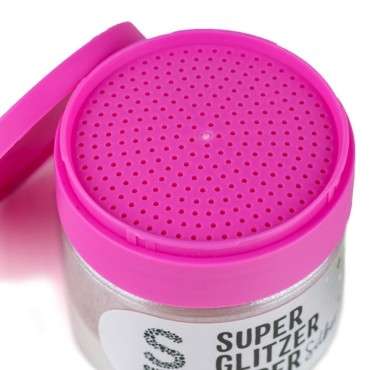 Veganes Glitzerpuder Schwarz - SuperStreusel SuperGlitzerPuder Schwarz 10g