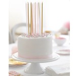 Talking Tables Gold-Pink-White Birthday Candles, 16 Pcs