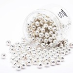 Super Streusel 10mm Chocolate Balls Silver, 180g