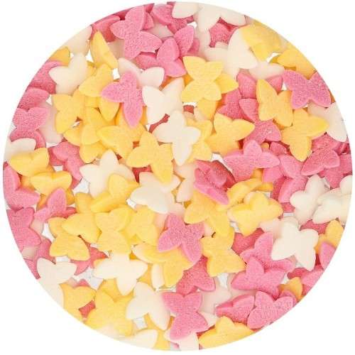 FunCakes Schmetterlinge Streudekor Mix, 50g