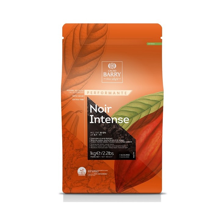 Performante Extra Fine Noir Intense Cacao Powder DCP-10BLACK-89B